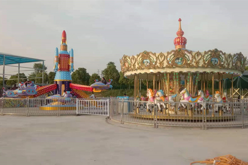 Amusement park in Yangon