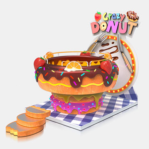 Crazy Donut Rides - BH0088