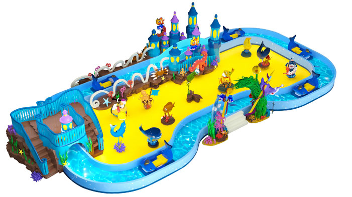 Amusement Park Ocean Rafting - ZC0013W