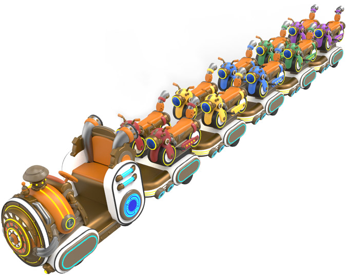 Cyber Knight Train - ZC0016T
