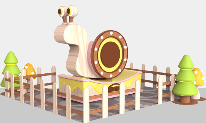 Woodland Snail Rider - ZC0024W